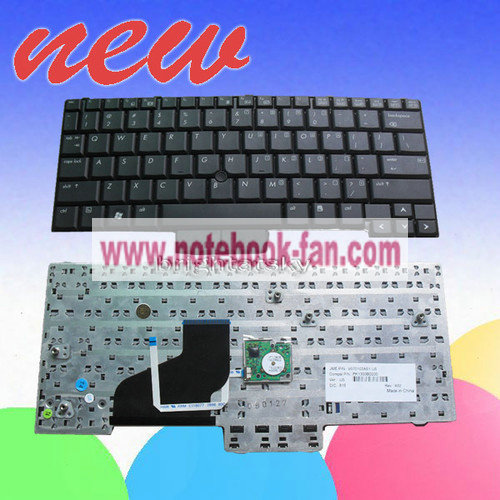 New HP Compaq 2510 2510P MP-06883US6698 US Keyboard BLACK